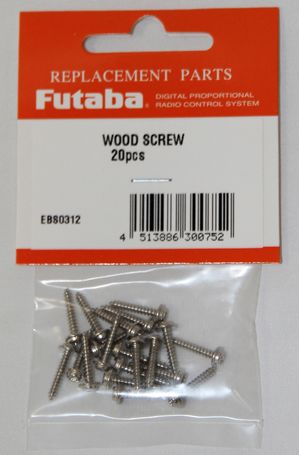 FUTSXWSCRWT SX Wood Screw 20pcs/pack